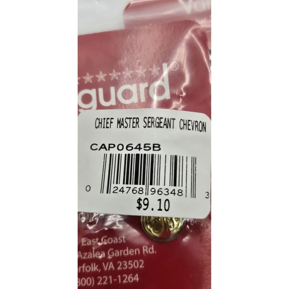 CAP Civil Air Patrol Pins Senior Master Sergeant with Diamond Vanguard USA 1 set